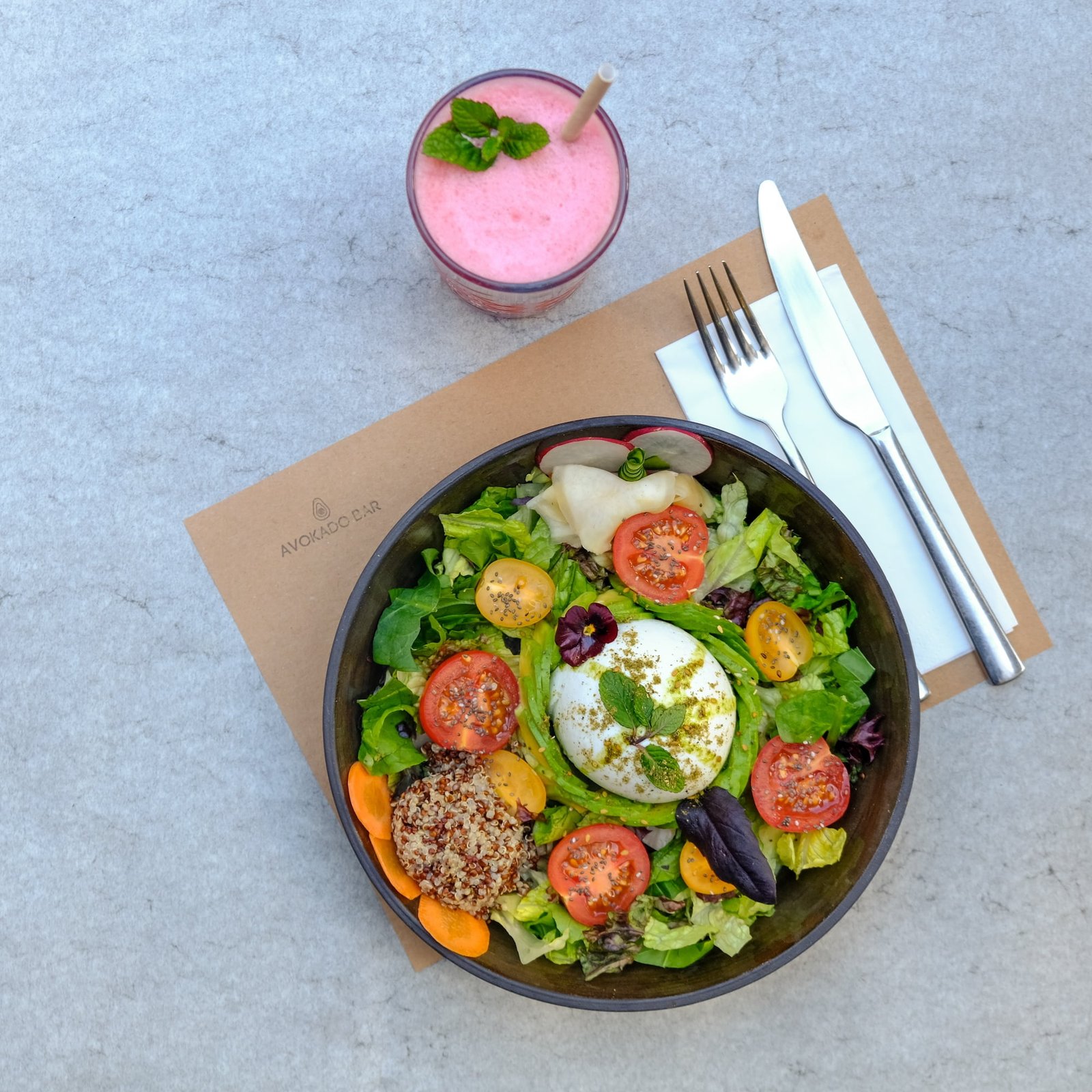 Burrata Di Bufala Salad