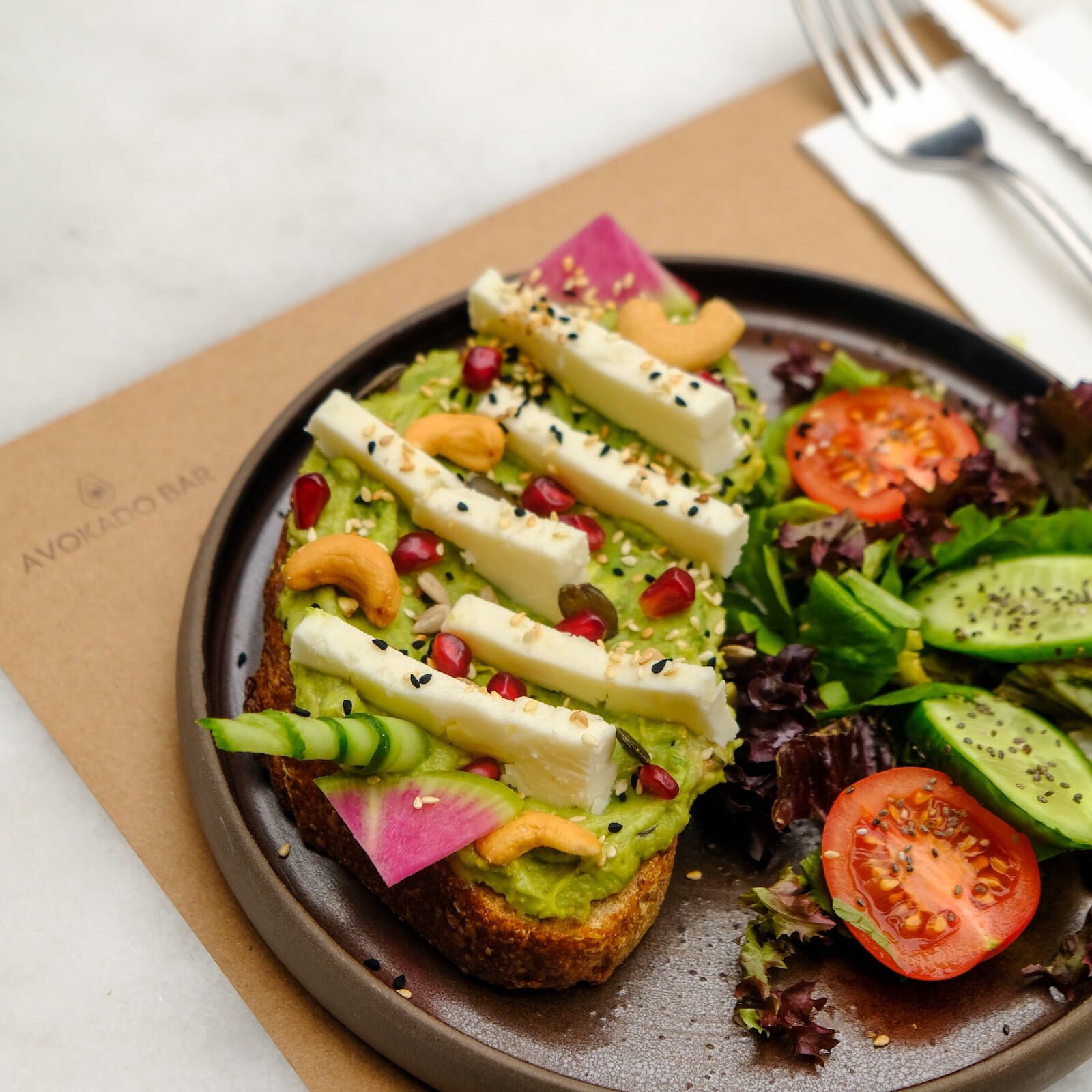 Goat Cheese Açık Toast