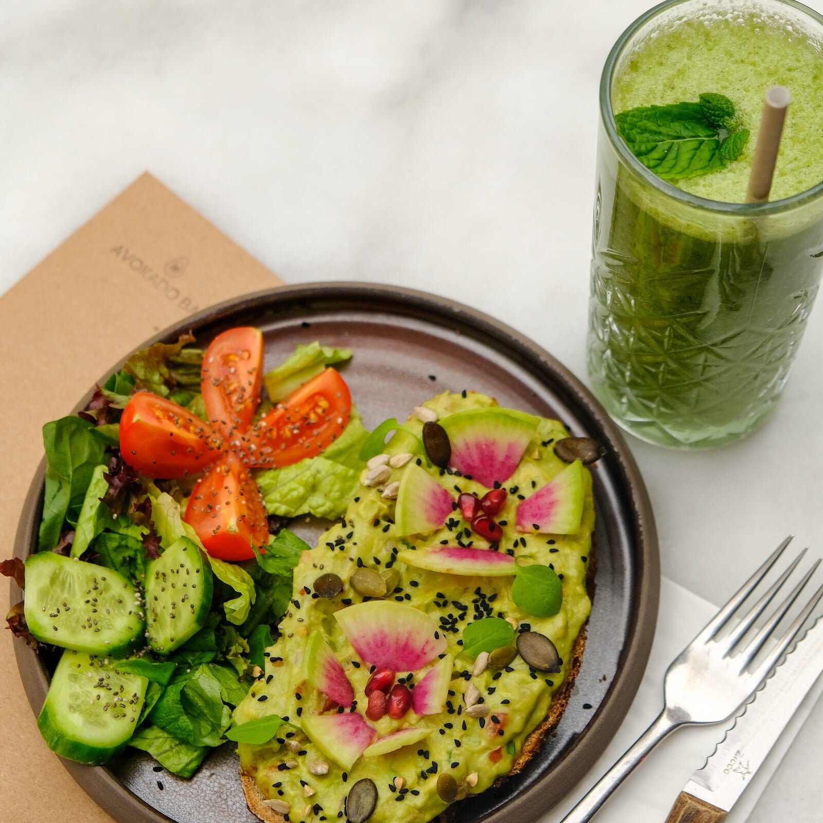 Guacamole Açık Toast