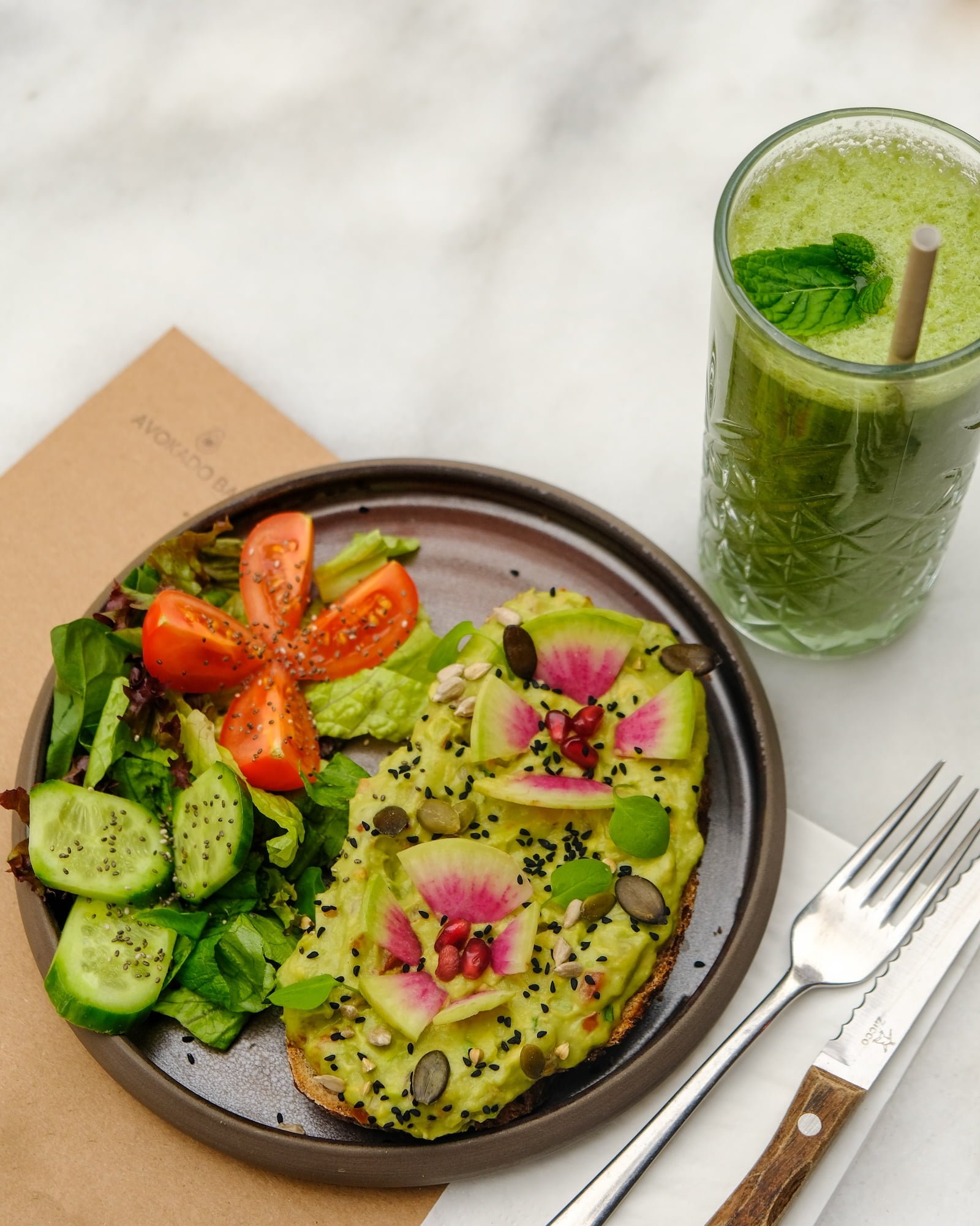 Guacamole Açık Toast