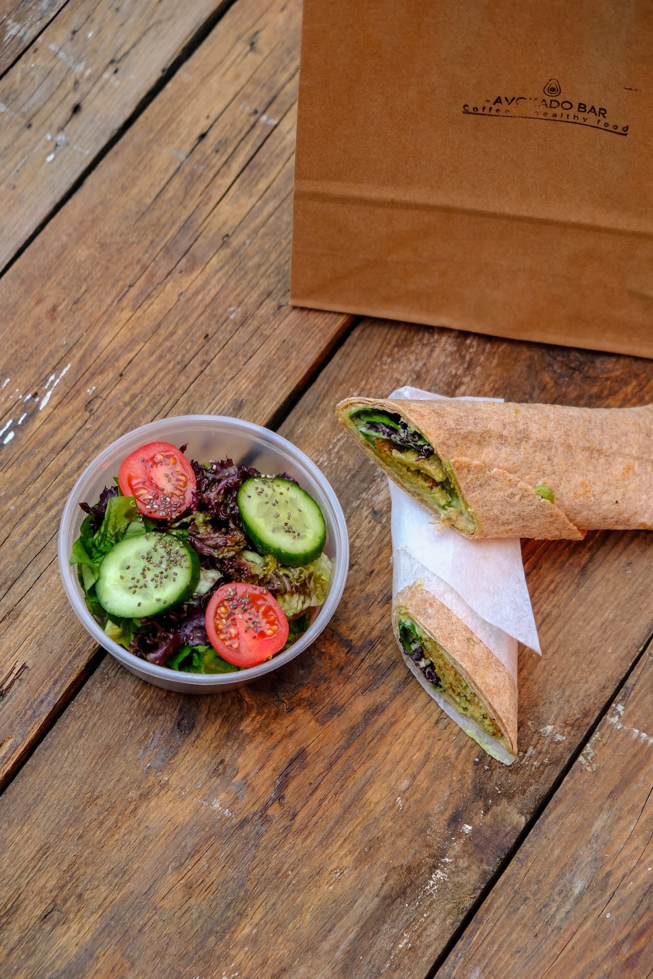 Pesto Mushroom Wrap